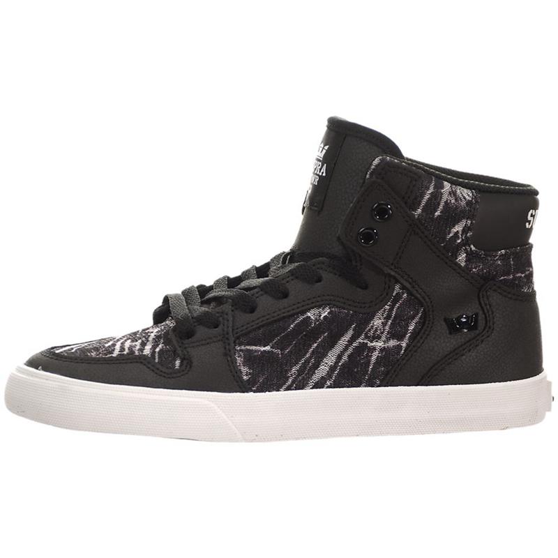 Supra VAIDER Sneaker High Damen Schwarz Grau Kaufen IMCZG0534